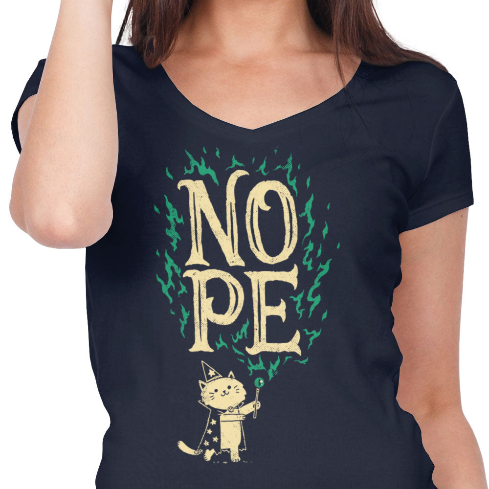 I Cast Nope - Women's V-Neck product image 5
