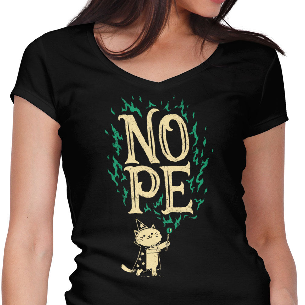 I Cast Nope - Women's V-Neck product image 1
