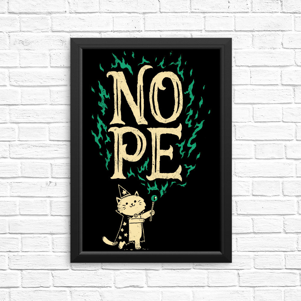 I Cast Nope - Posters & Prints