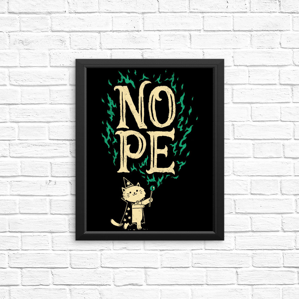 I Cast Nope - Posters & Prints