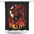 Infernal Flight - Shower Curtain