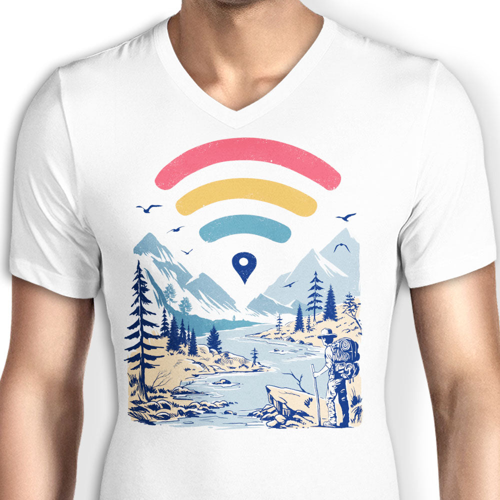 Internet Explorer - Men's V-Neck product image 3