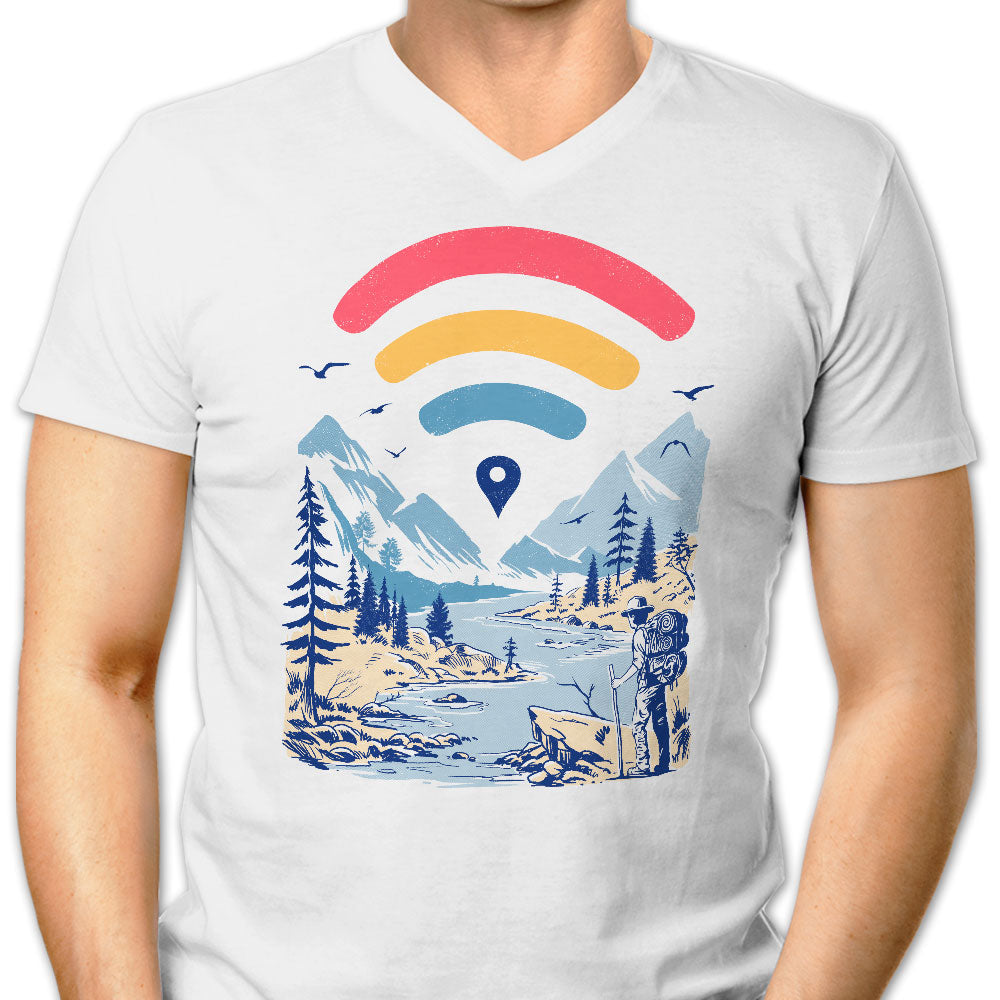 Internet Explorer - Men's V-Neck product image 1
