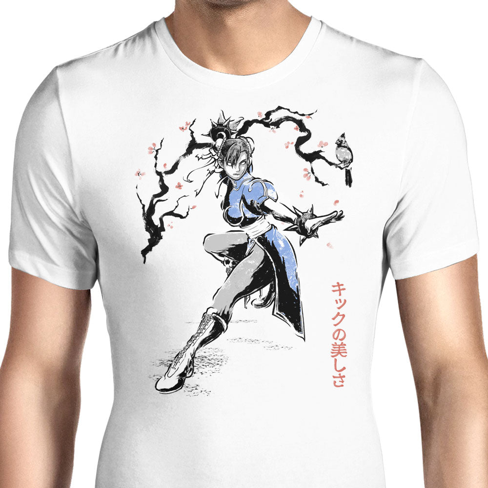 Kicking Beauty Sumi-e - Men's Apparel product image 1