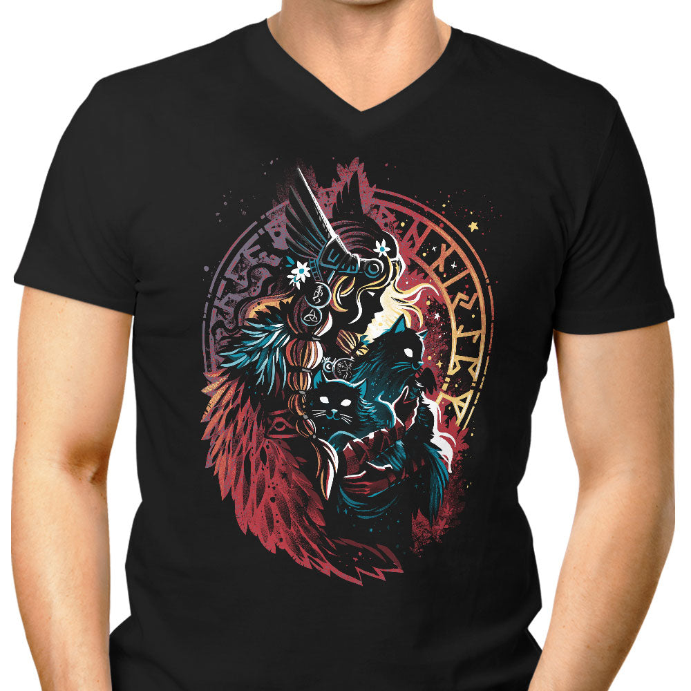 Lady of the Vanir - Men's V-Neck product image 1