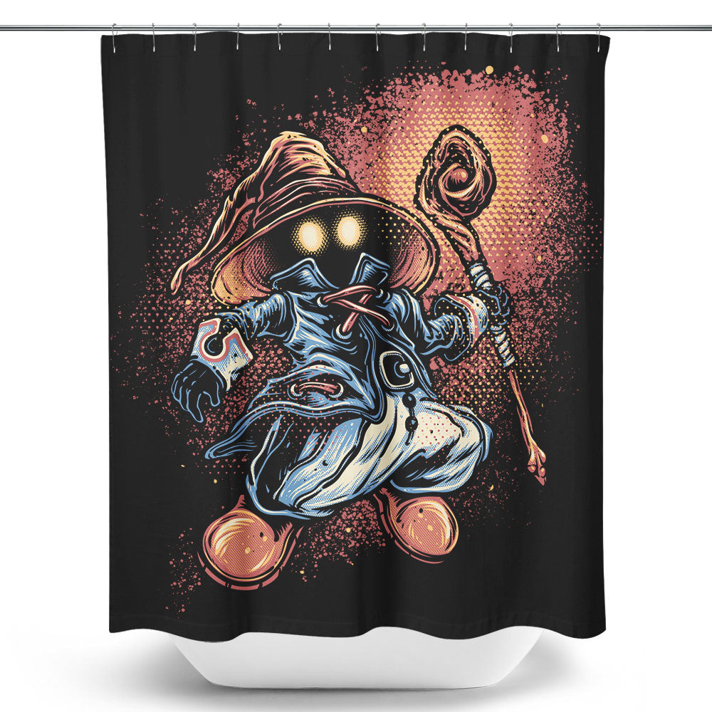Legend of the Black Mage - Shower Curtain