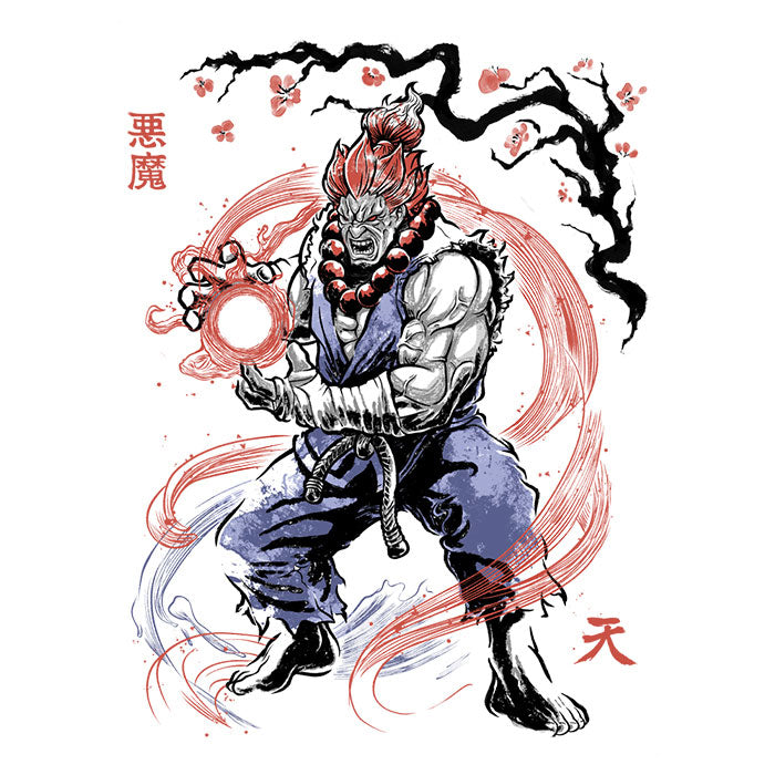 Master of the Fist Sumi-e - Mousepad product image 2
