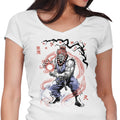 Master of the Fist Sumi-e - Women's V-Neck product image 1