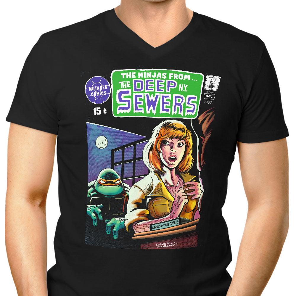 Ninjas from the Deep - Men's V-Neck product image 1