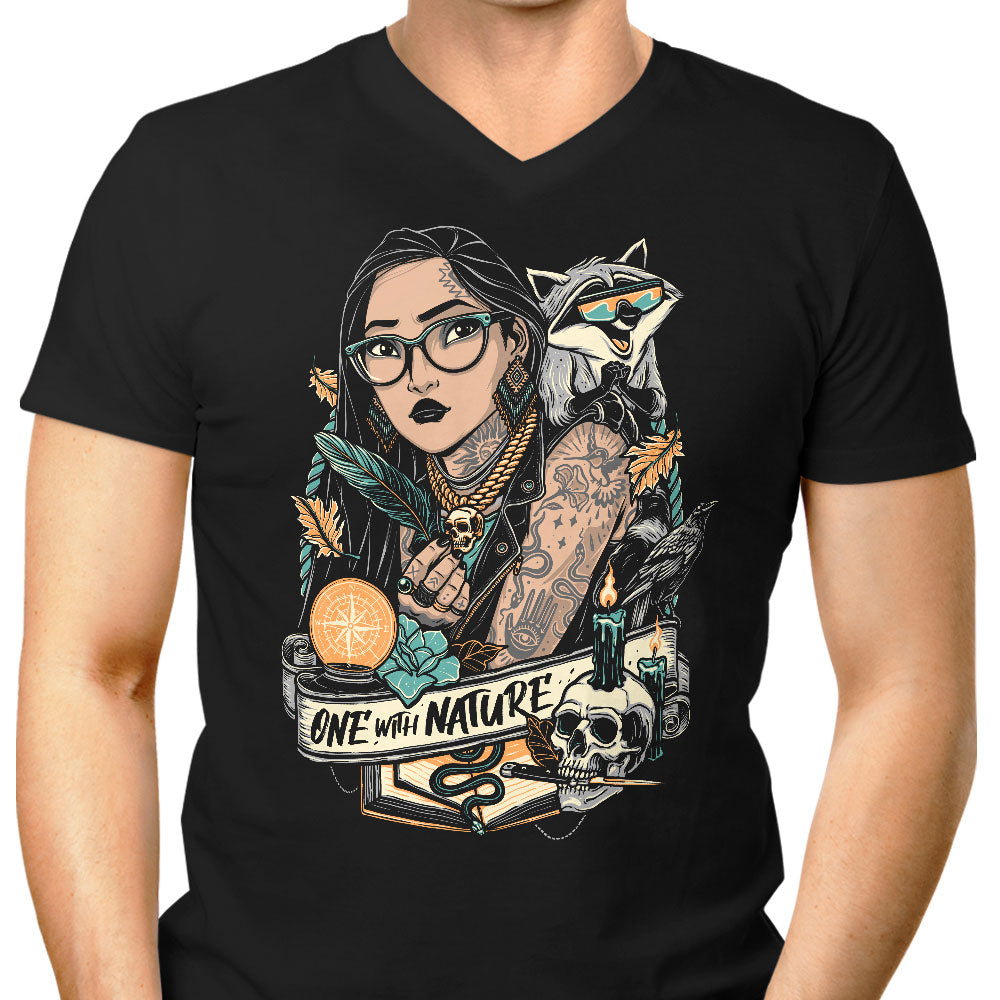 One with Nature - Men's V-Neck product image 1