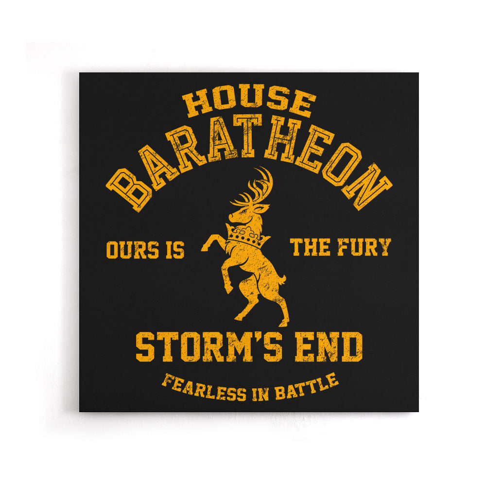 Ours is the Fury - Canvas Print