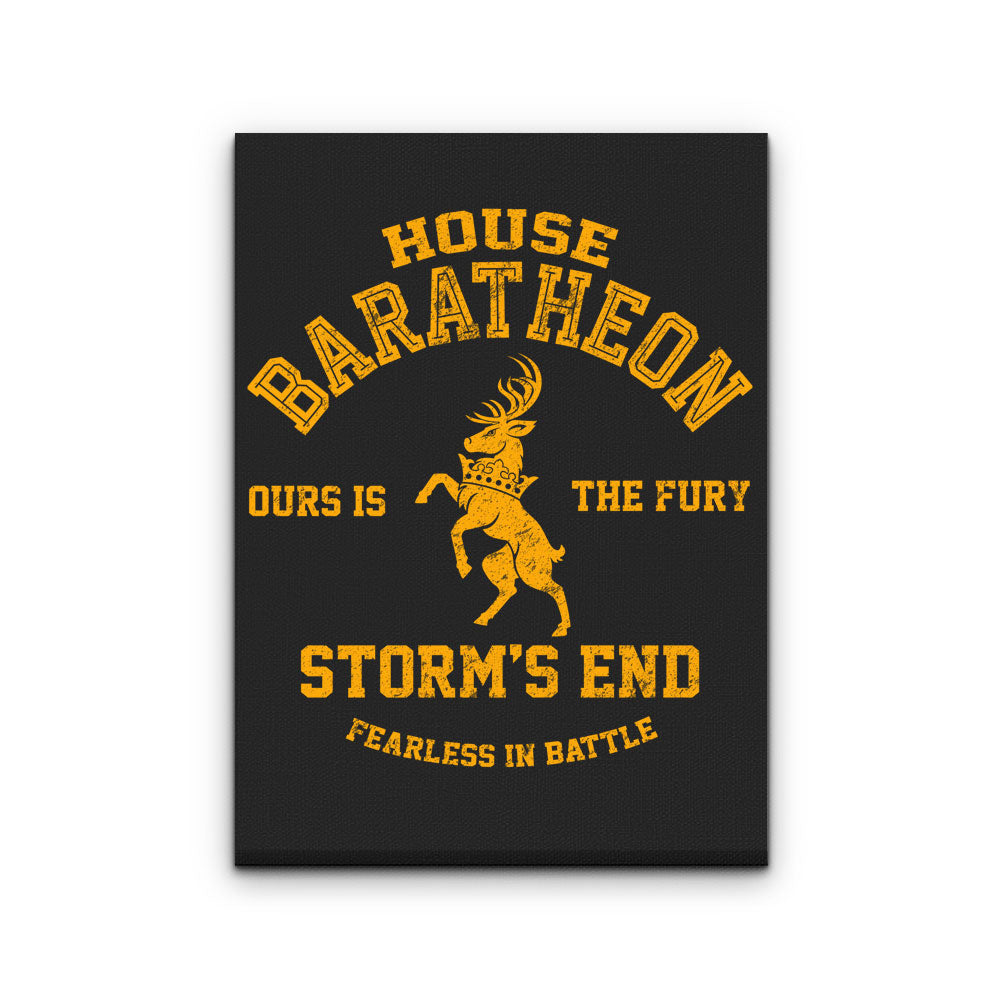 Ours is the Fury - Canvas Print