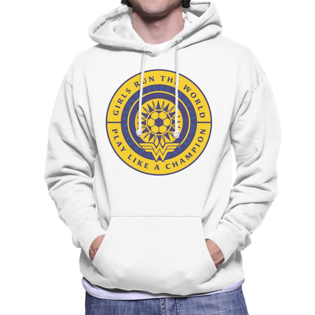 Wonder Woman Sports Girls Run The World Men's Hooded product image 6