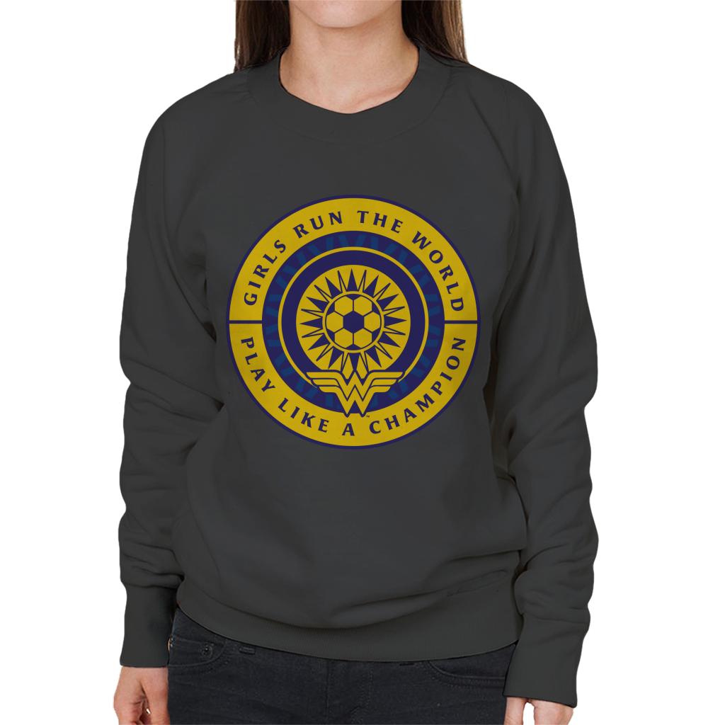 Wonder Woman Sports Girls Run The World Women's Sweatshirt product image 4