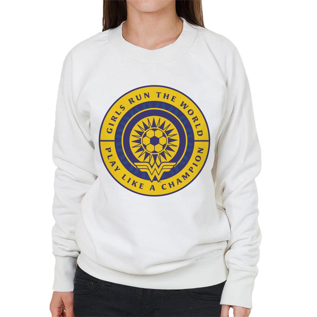 Wonder Woman Sports Girls Run The World Women's Sweatshirt product image 6