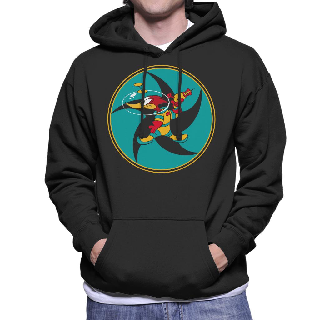 Woody Woodpecker Space Suit Men's Hooded Sweatshirt product image 1
