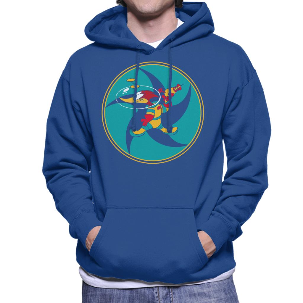 Woody Woodpecker Space Suit Men's Hooded Sweatshirt product image 4
