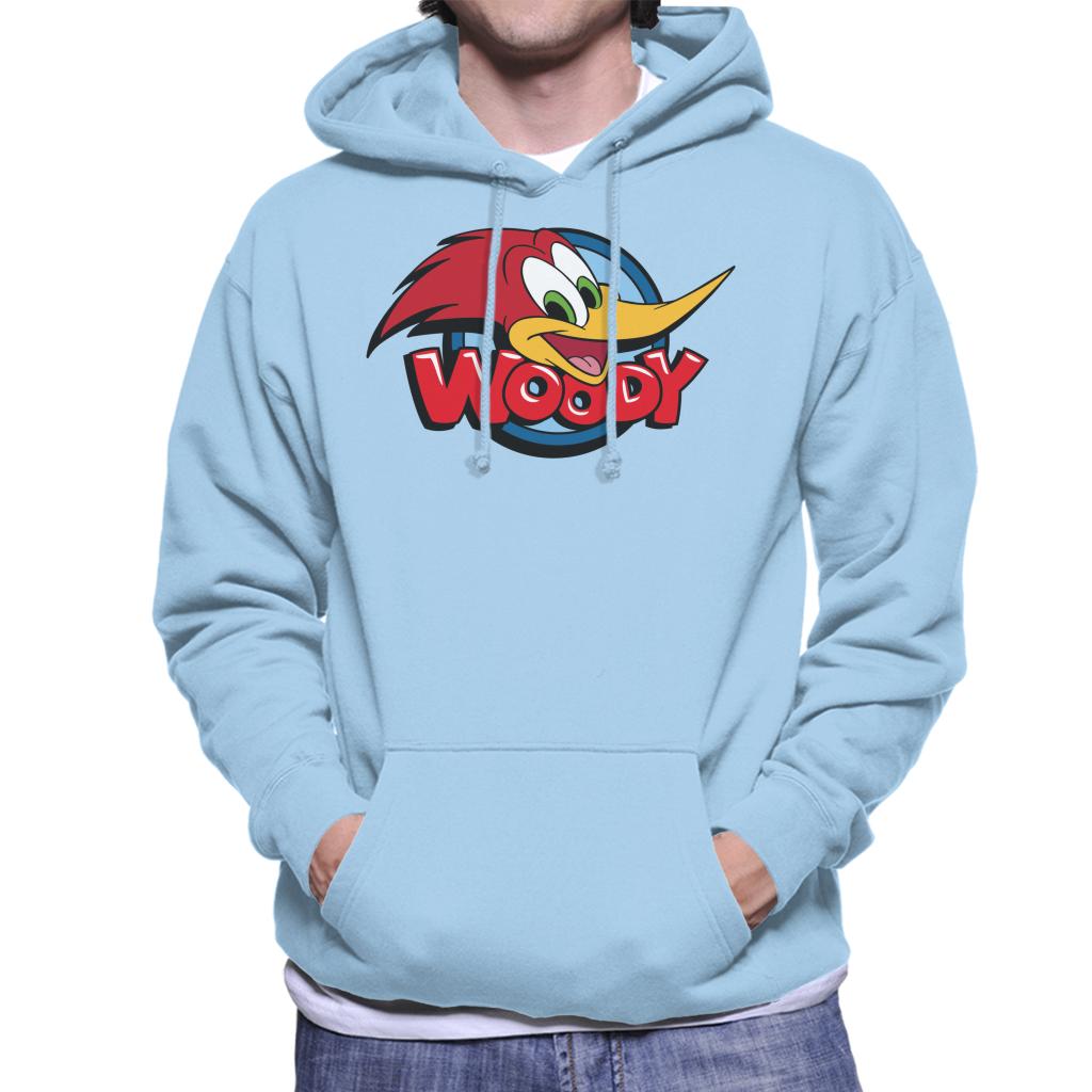 Woody Woodpecker Character Head Logo Men's Hooded Sweatshirt product image 6