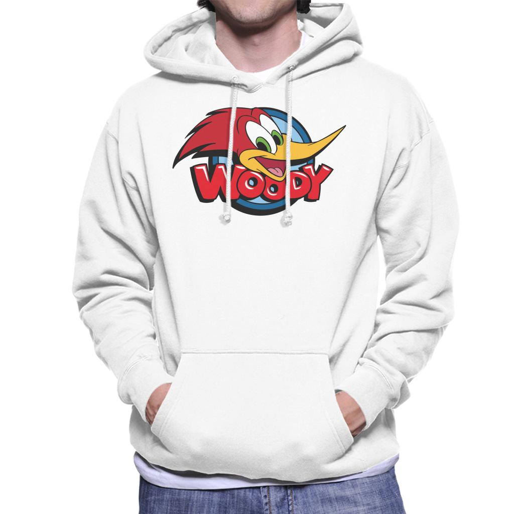 Woody Woodpecker Character Head Logo Men's Hooded Sweatshirt product image 1