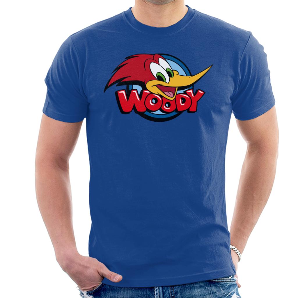 Woody Woodpecker Character Head Logo Men's T-Shirt product image 4