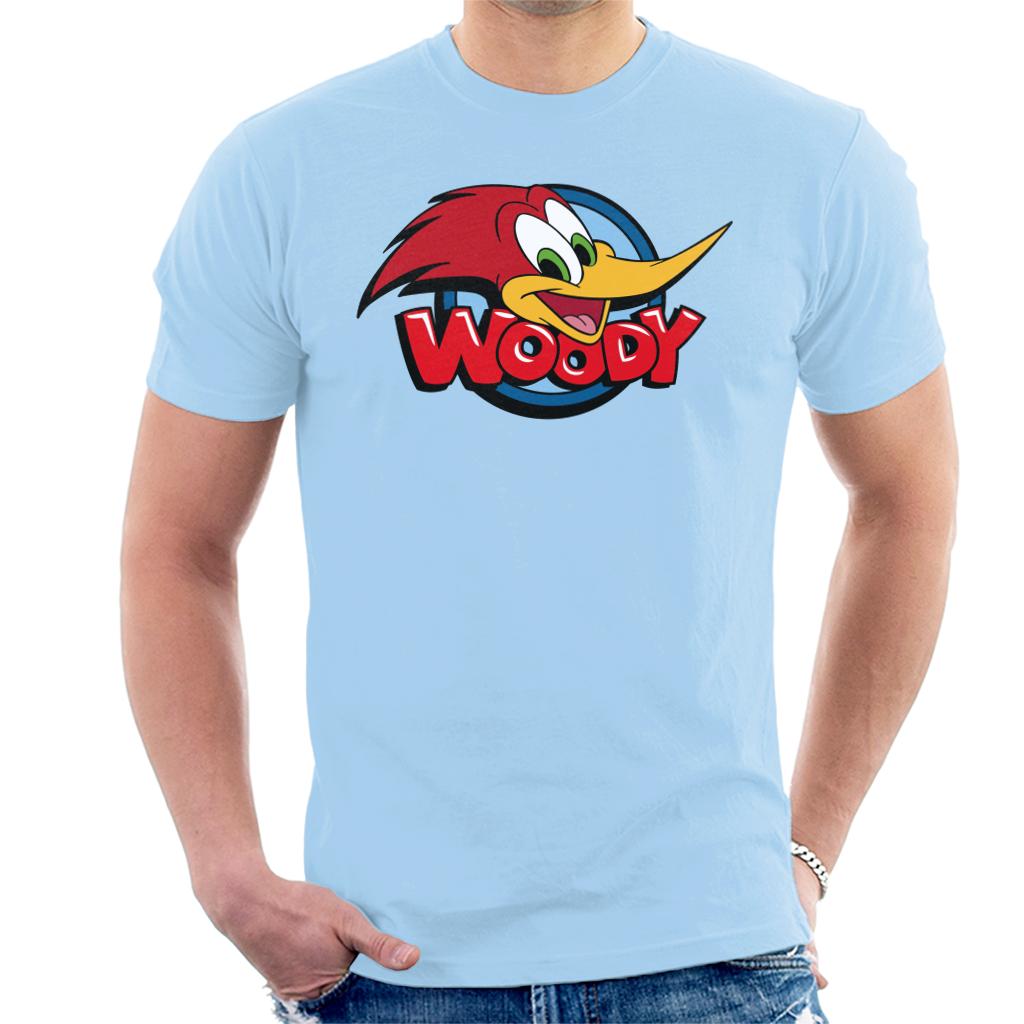Woody Woodpecker Character Head Logo Men's T-Shirt product image 6