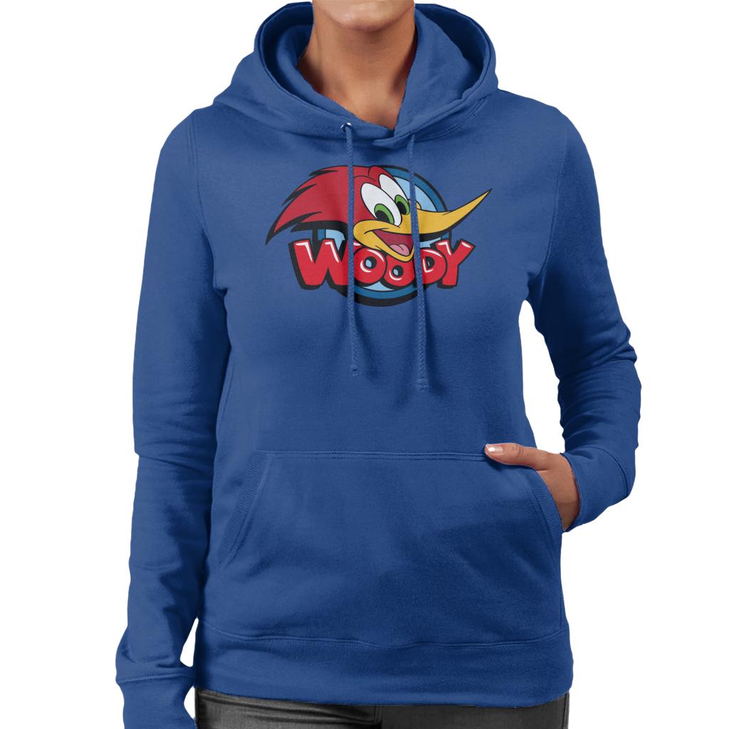 Woody Woodpecker Character Head Logo Women's Hooded product image 4