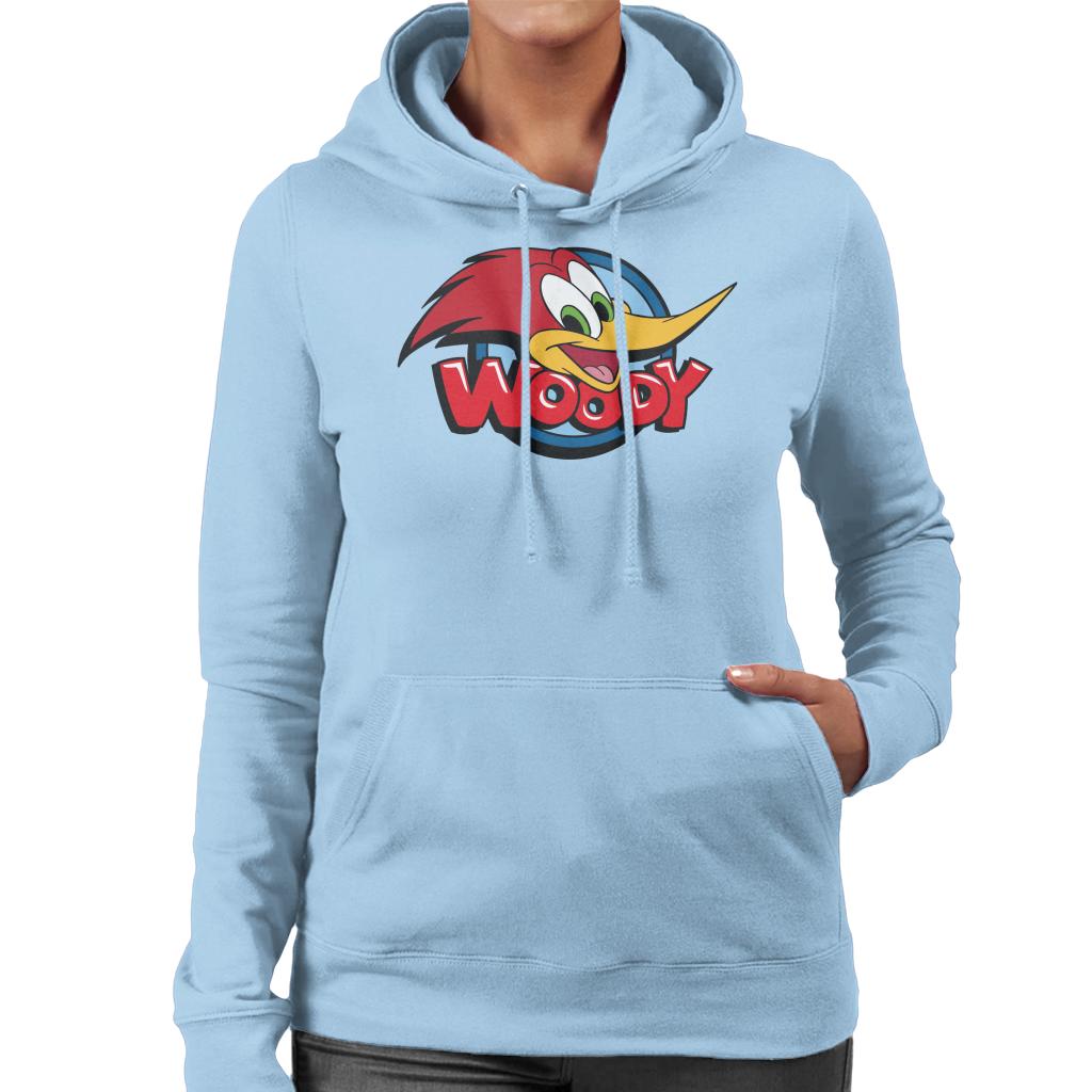 Woody Woodpecker Character Head Logo Women's Hooded product image 6
