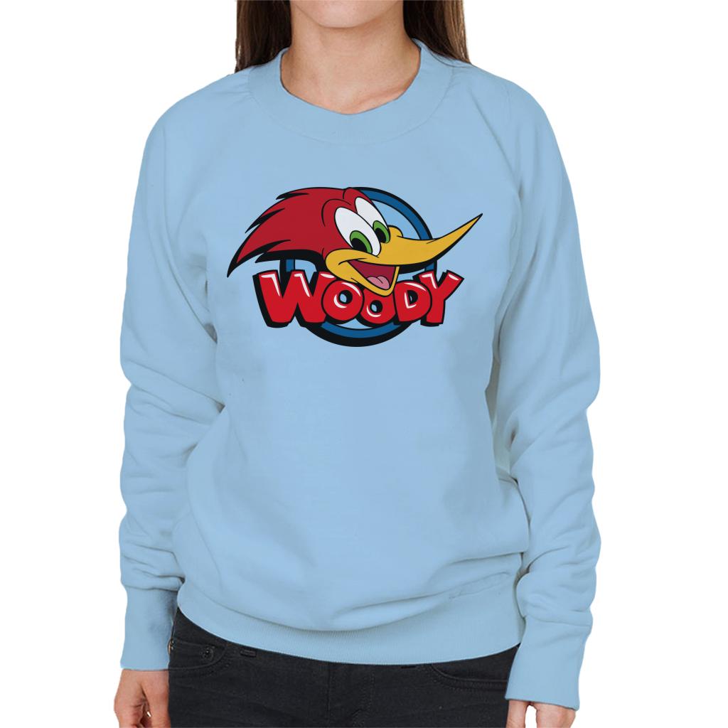 Woody Woodpecker Character Head Logo Women's Sweatshirt product image 6