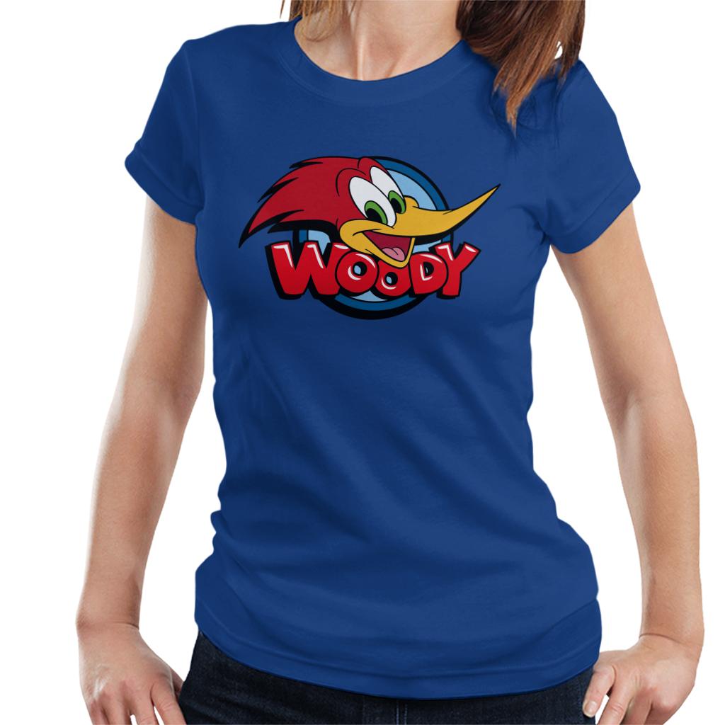 Woody Woodpecker Character Head Logo Women's T-Shirt product image 4