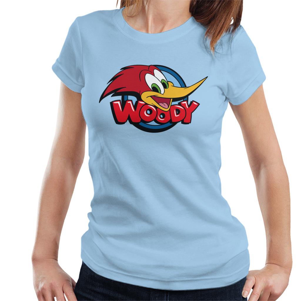 Woody Woodpecker Character Head Logo Women's T-Shirt product image 6
