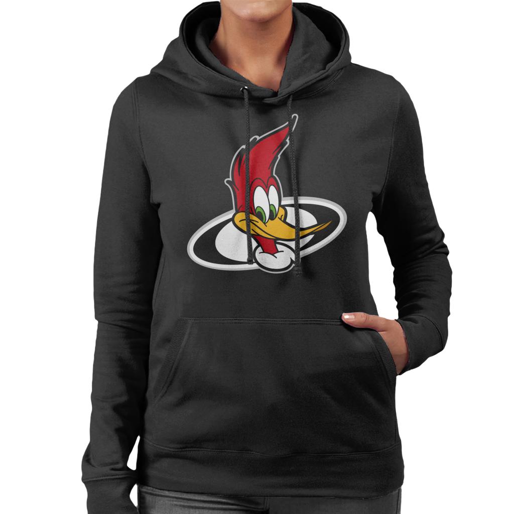 Woody Woodpecker Character Head Women's Hooded Sweatshirt product image 1