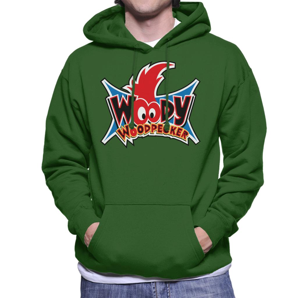 Woody Woodpecker Eyes Logo Men's Hooded Sweatshirt product image 4