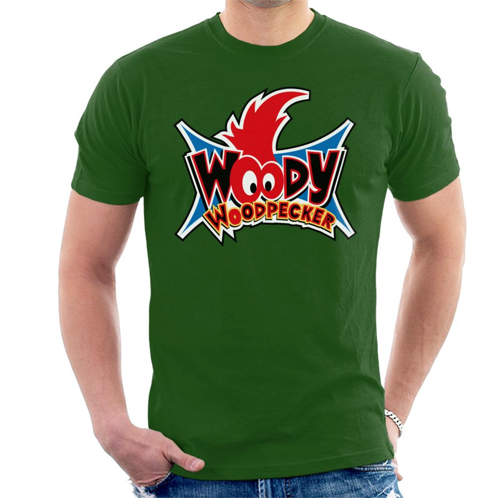 Woody Woodpecker Eyes Logo Men's T-Shirt product image 4
