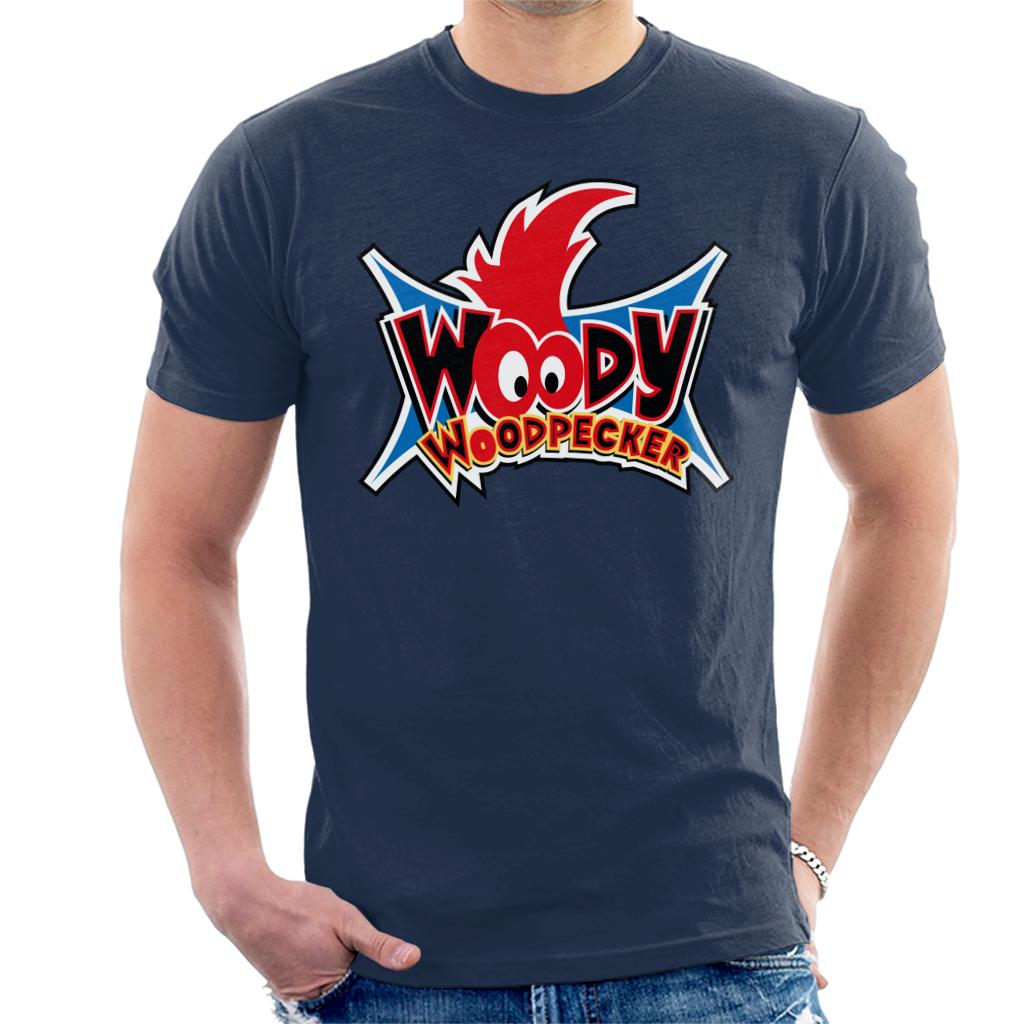 Woody Woodpecker Eyes Logo Men's T-Shirt product image 1