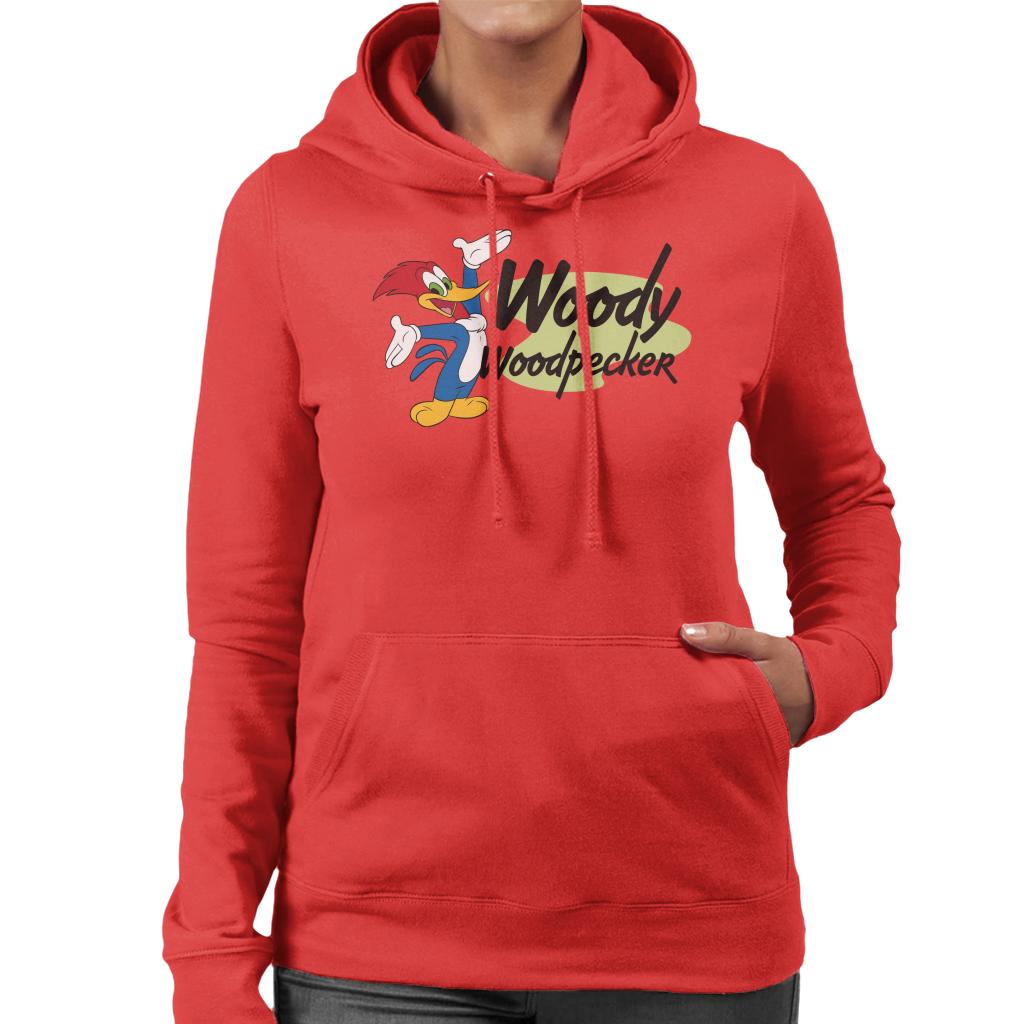 Woody Woodpecker Classic Stance Women's Hooded Sweatshirt product image 6