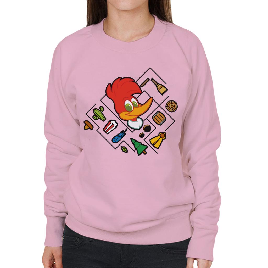 Woody Woodpecker Character Head With Icons Women's product image 6