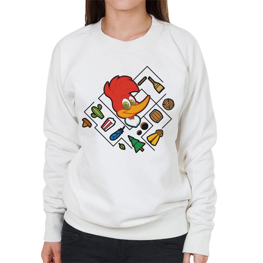 Woody Woodpecker Character Head With Icons Women's product image 1