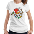 Woody Woodpecker Character Head With Icons Women's T-Shirt product image 1
