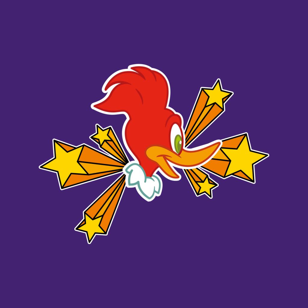 Woody Woodpecker Character Head With Stars Women's product image 5