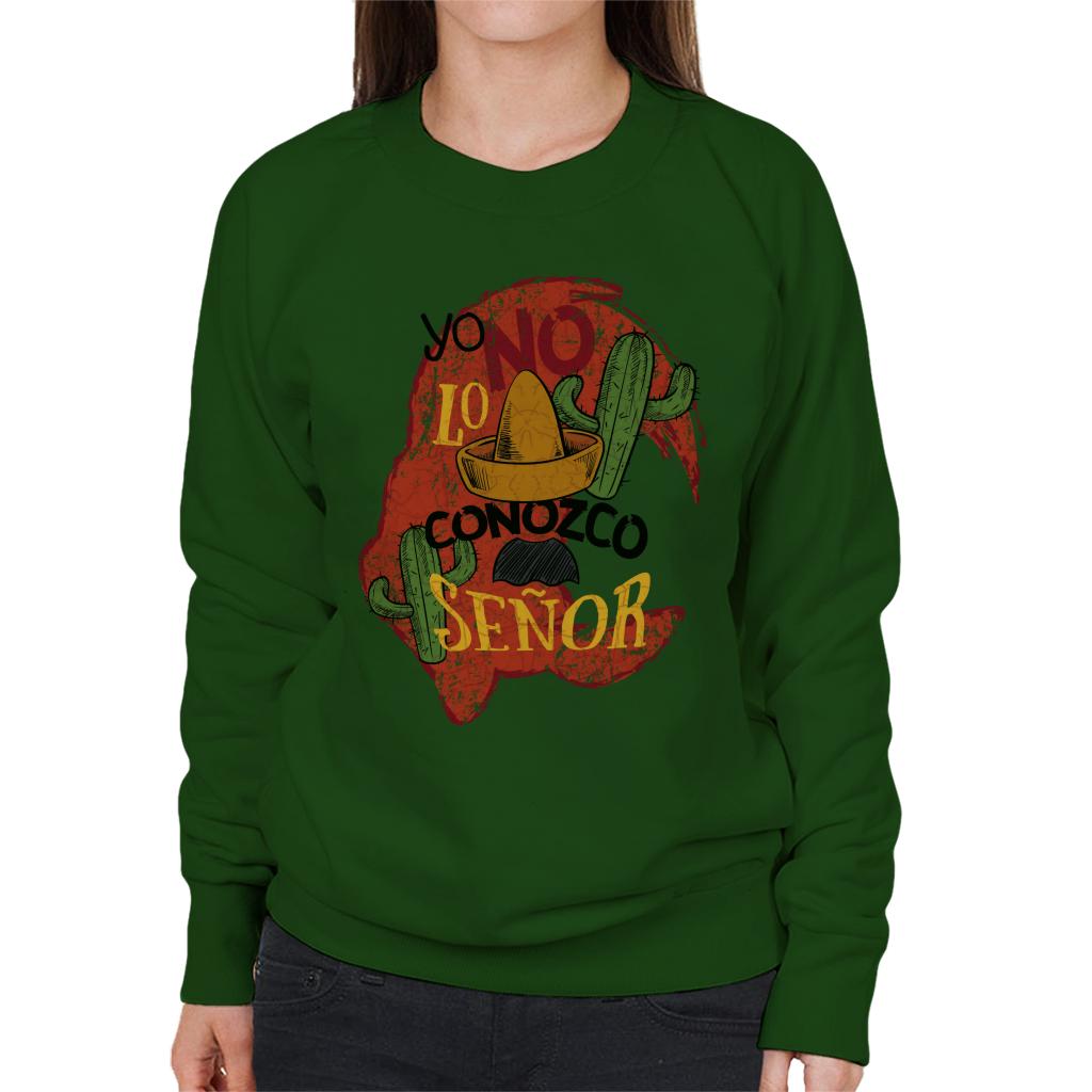 Woody Woodpecker Yo No Lo Conozco Senor Women's Sweatshirt product image 4