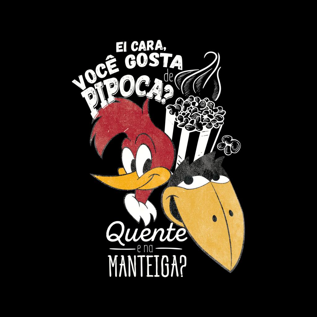 Woody Woodpecker Ei Cara Voce Gosta De Pipoca Men's T-Shirt product image 2