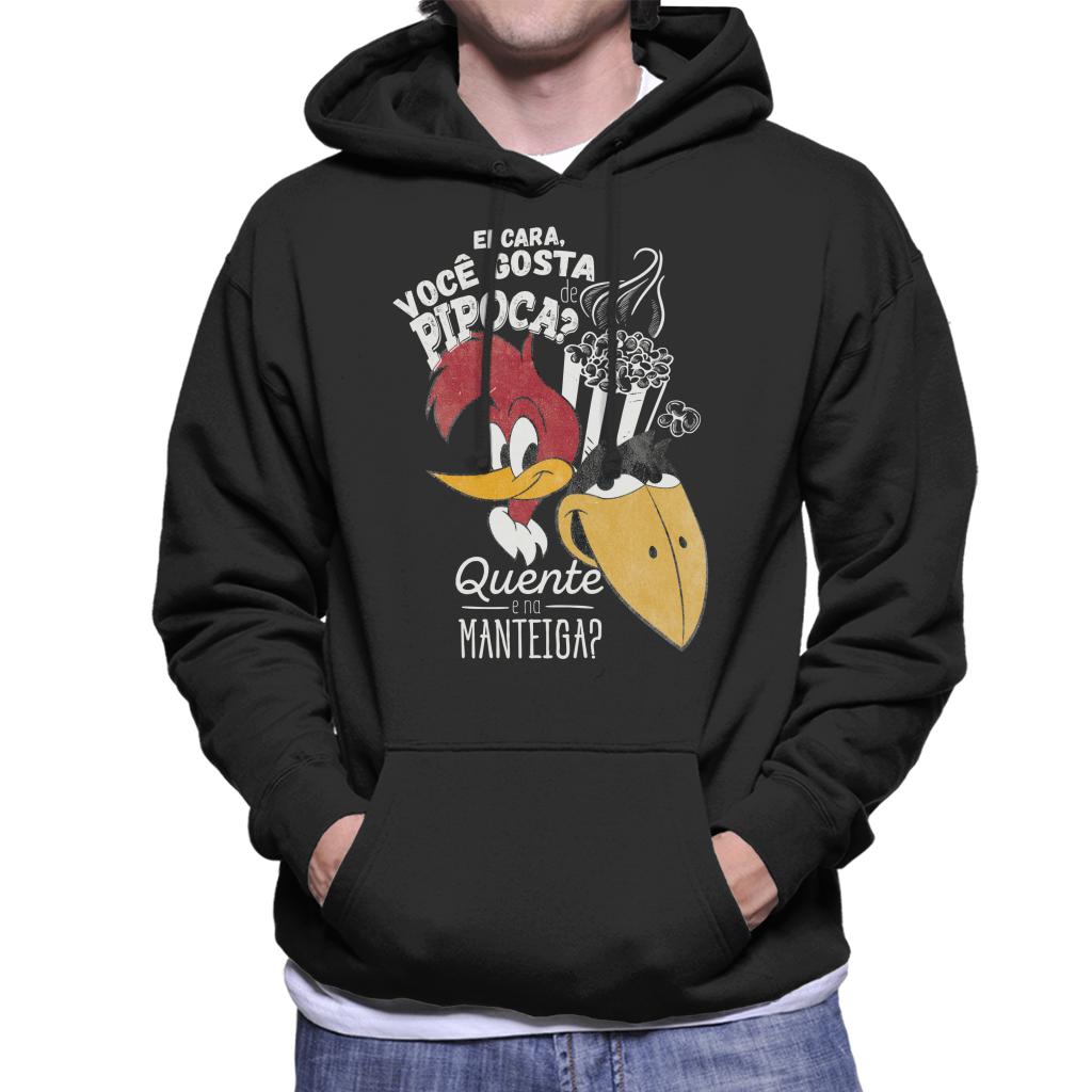 Woody Woodpecker Ei Cara Voce Gosta De Pipoca Men's Hooded product image 1