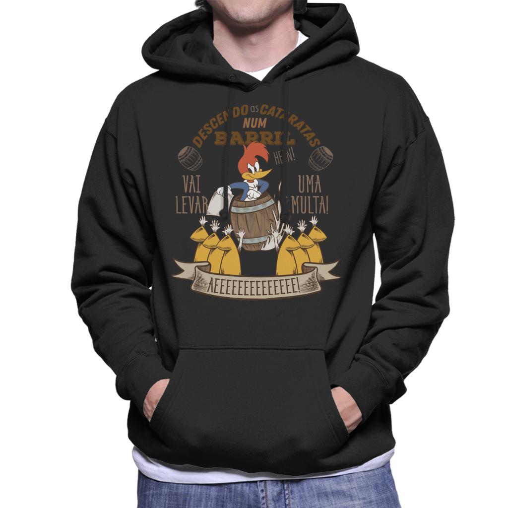 Woody Woodpecker Descendo As Cataratas Num Barril Men's product image 1