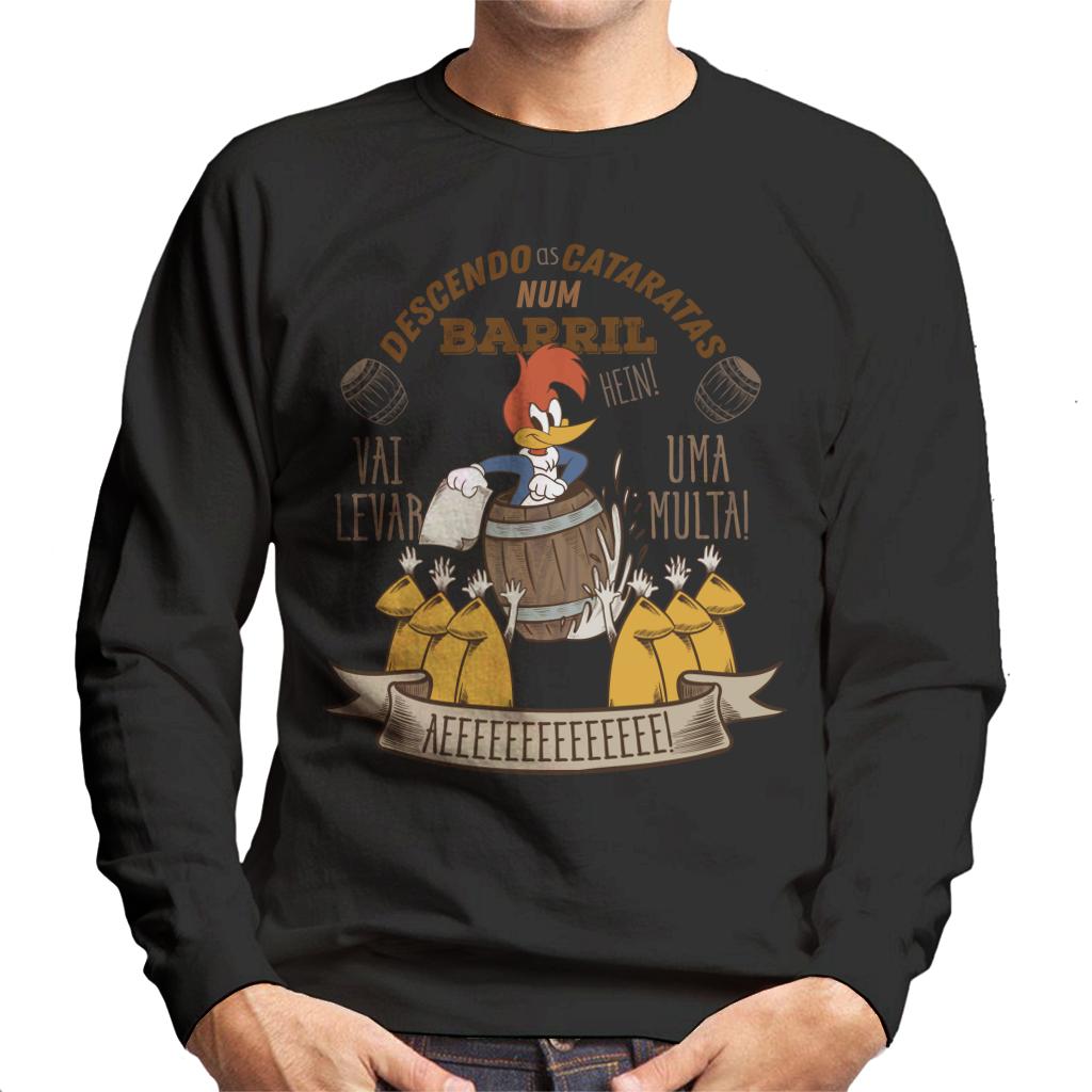 Woody Woodpecker Descendo As Cataratas Num Barril Men's product image 1