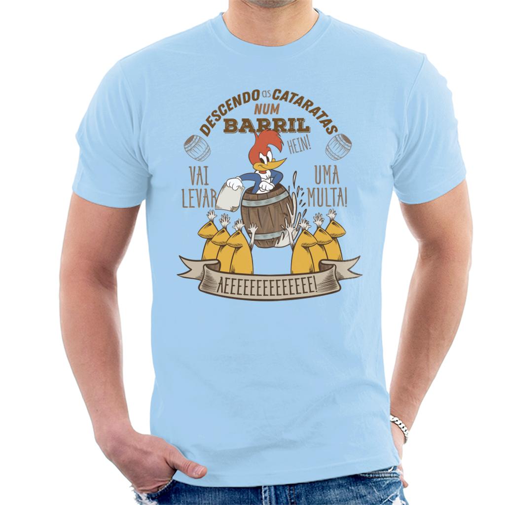 Woody Woodpecker Descendo As Cataratas Num Barril Men's product image 4