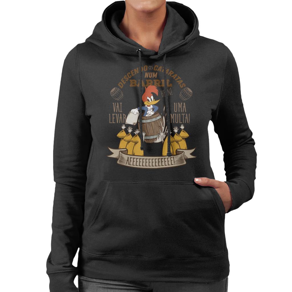 Woody Woodpecker Descendo As Cataratas Num Barril Women's product image 1