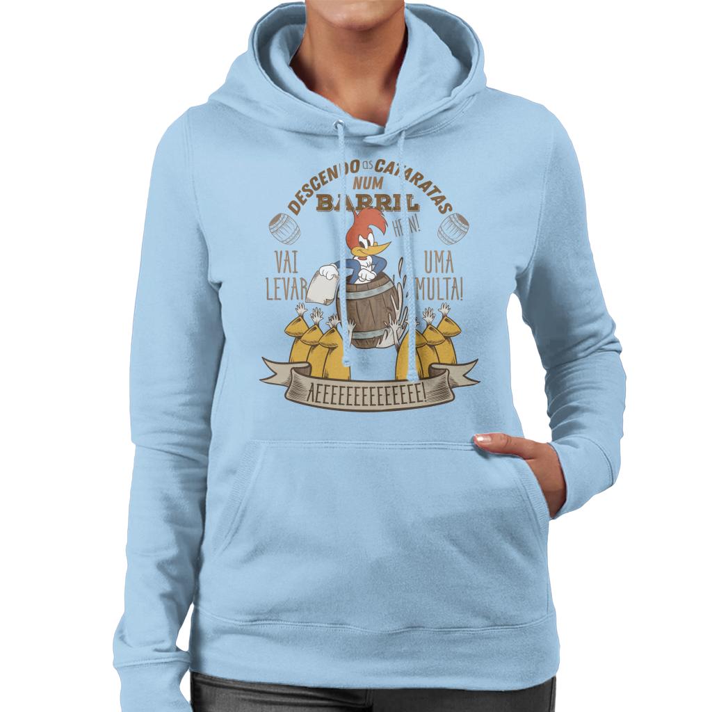 Woody Woodpecker Descendo As Cataratas Num Barril Women's product image 4