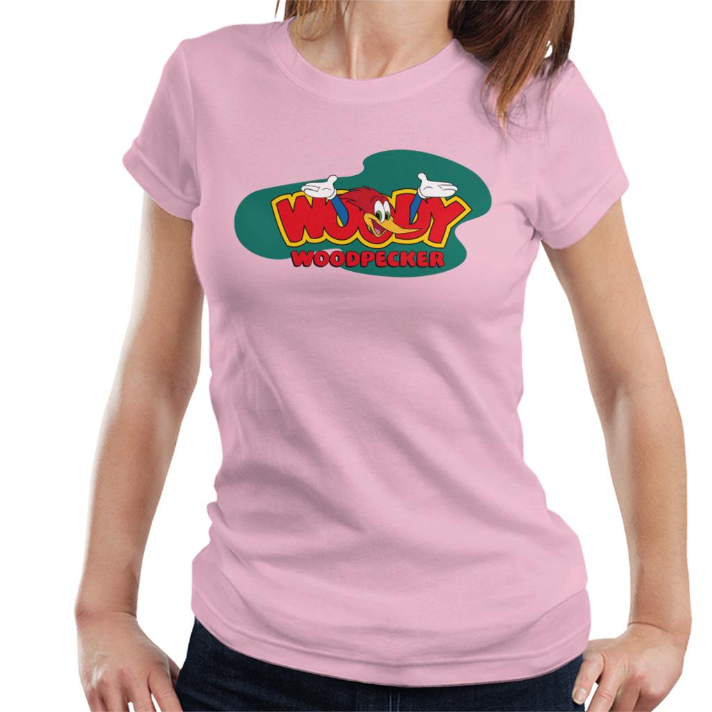 Woody Woodpecker Arms Through Os Logo Women's T-Shirt product image 4
