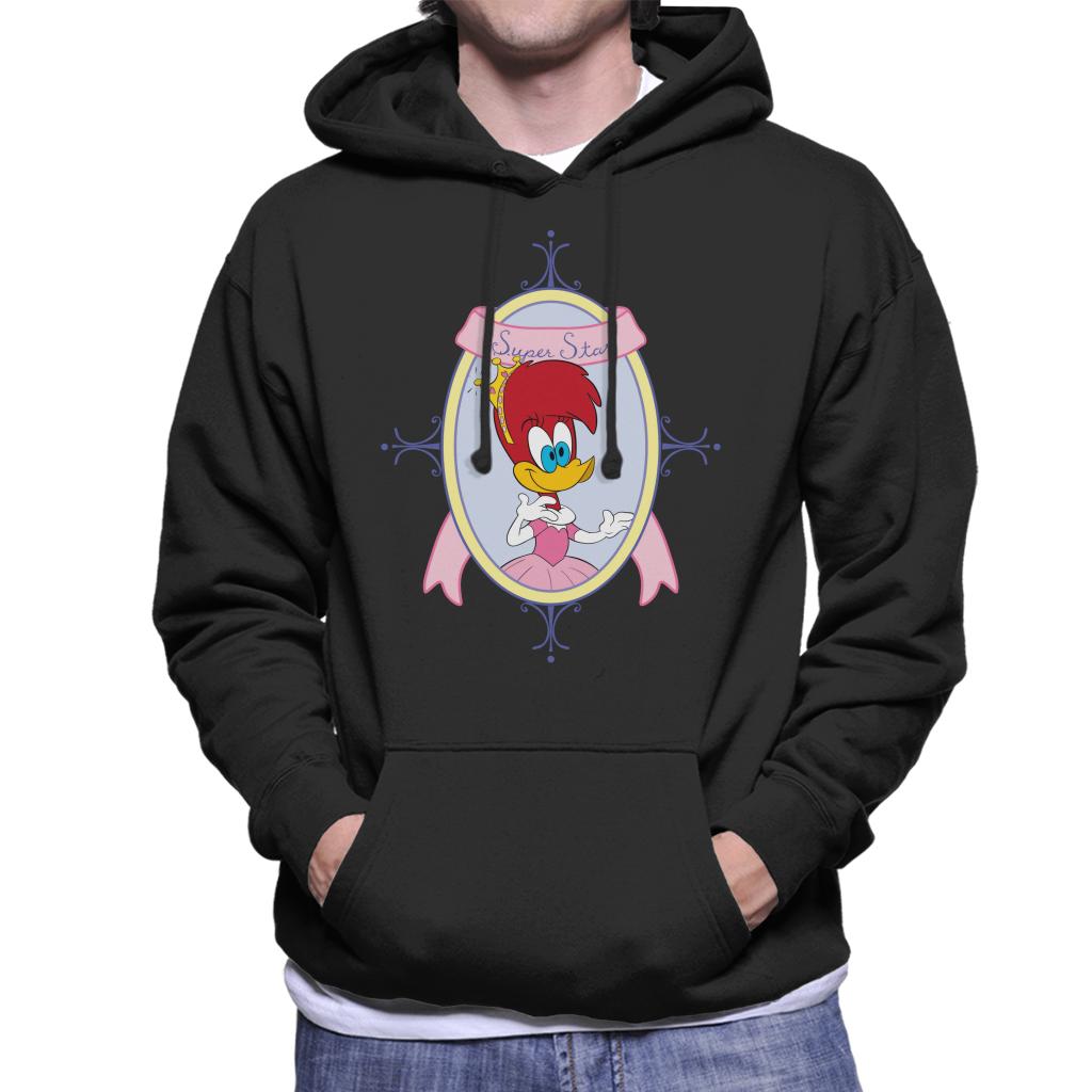 Woody Woodpecker Winnie Super Star Men's Hooded Sweatshirt product image 1