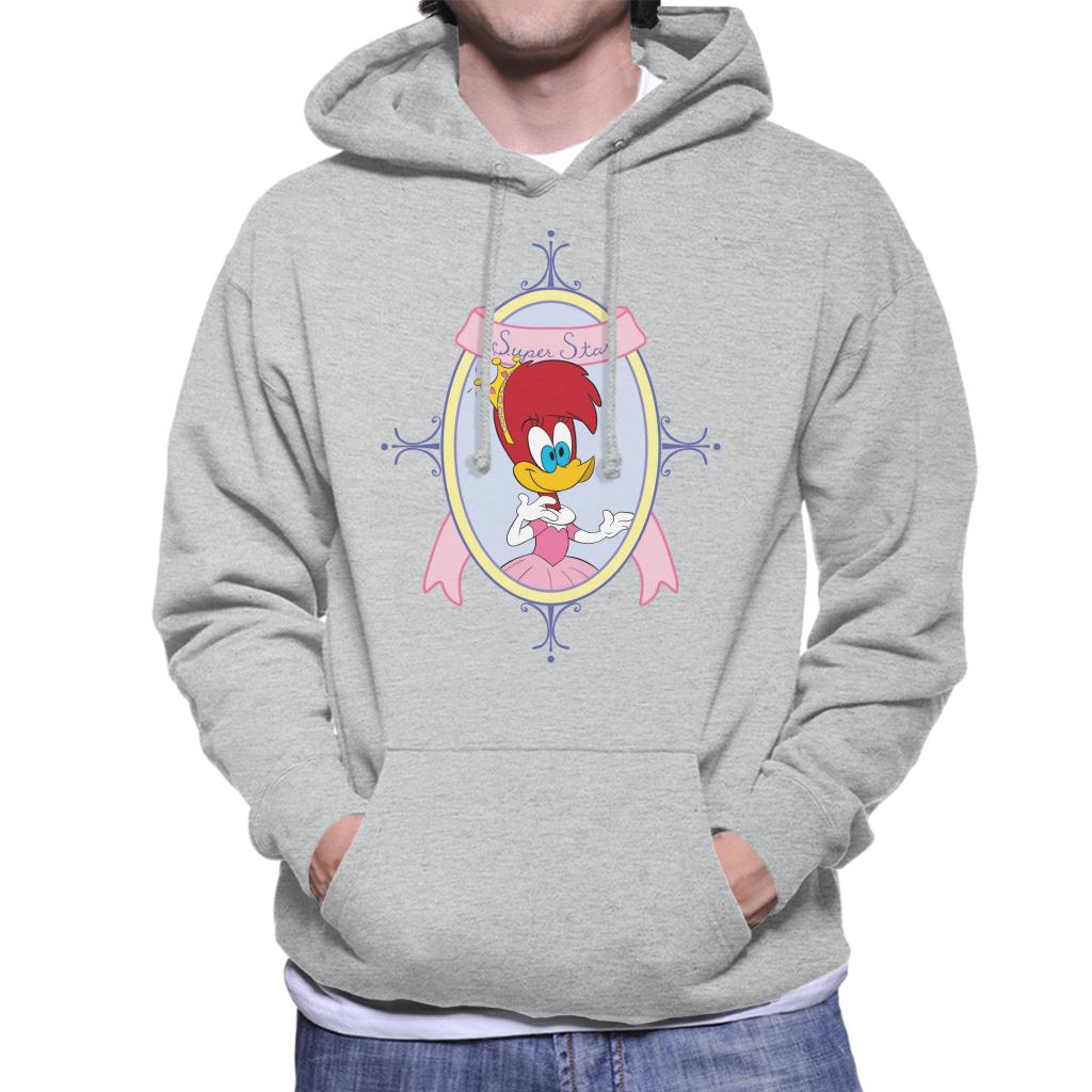 Woody Woodpecker Winnie Super Star Men's Hooded Sweatshirt product image 4